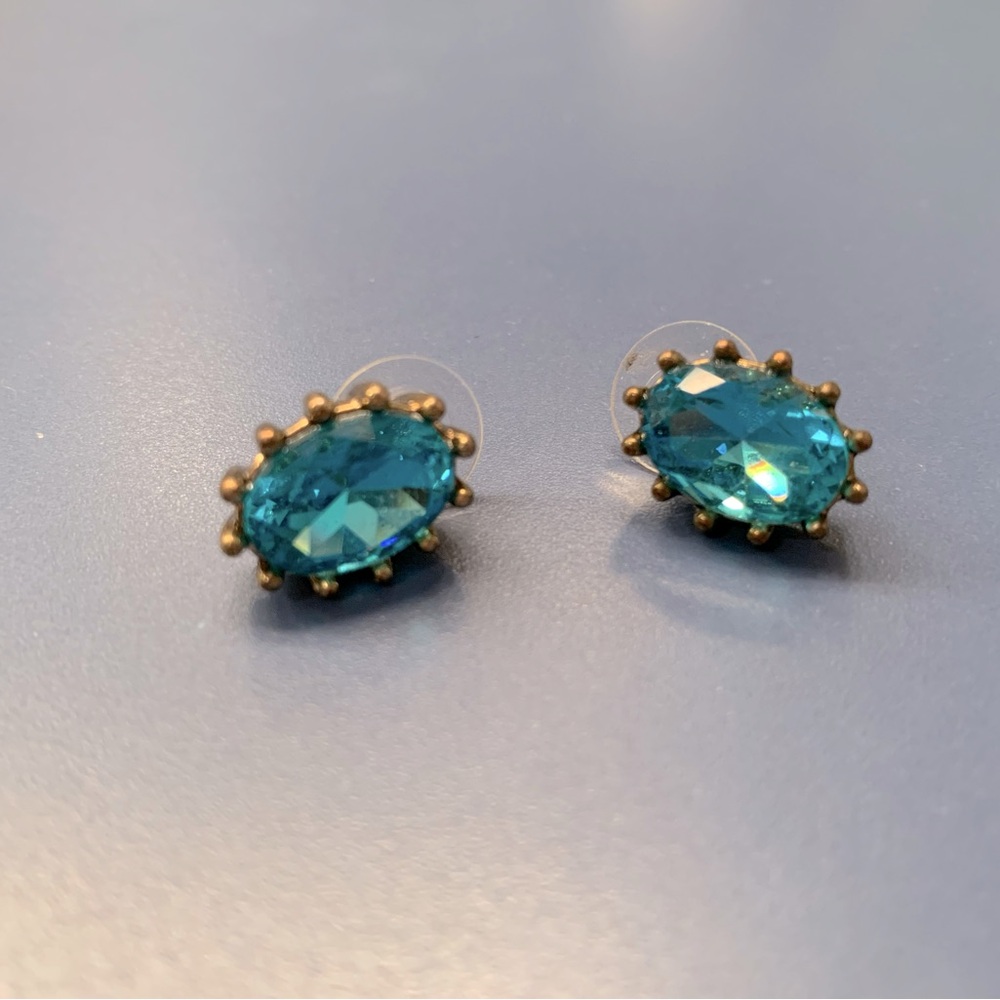 Betsy Johnson… comfortable in wear… dainty blue… pierced